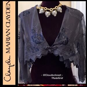 MARIAN CLAYDEN / NEIMAN CROPPED DRESSY PLUM Medium